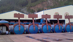 免蒸發(fā)泡砌塊生產(chǎn)線(xiàn)